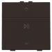 Niko Home Control Bedieningstoets 12452073 Donkerbruin