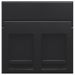 Niko Intense Centraalplaat RJ45 16165200 Zwart mat