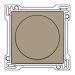 Niko Intense Dimmerknop 12331000 Brons