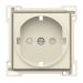 Niko Original Centraalplaat stopcontact 10066901 Crème