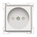 Niko Original Centraalplaat stopcontact 10166501 Alpinwit