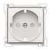 Niko Pure Centraalplaat stopcontact 15466901 Verkeerswit