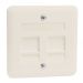 Peha Standaard Centraalplaat RJ45 80.610MJ2NAW Crème