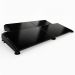 Glampère FlatFix Fusion - Plug and play 4 zonnepanelen landscape naast elkaar full black voor thuisbatterij