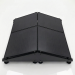 Glampère FlatFix Fusion - Plug and play 4 zonnepanelen landscape oost-west full black voor thuisbatterij