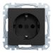 Schneider Electric Merten M Wandcontactdoos MEG23000403 Zwart mat