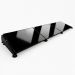 Glampère FlatFix Fusion - Plug and play 3 zonnepanelen landscape naast elkaar full black voor thuisbatterij