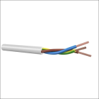 DYNAMIC VMVL ECA 3G0.75 WIT VINYLSNOER ECA ROND WIT R100