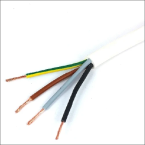 DYNAMIC VMVL ECA 4G1.5 WIT VINYLSNOER ECA ROND WIT R100