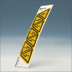 BRADY 307 25MM VEL PICTOGR BLIKSEM 25MM PER VEL