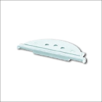 ABB BUSCH 2134 W54 SCHOTJE 2XIN WIT OCEAN