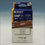 BRADY M21500595WT LABEL 12.7MMX6.4M ZW OP WT