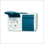 ABB BUSCH 202 EBW53 WCD RA 2V OPB HOR KV KD IP44