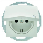 BERKER 47441909 SCHUKOWANDCONTACTDOOS MET KLA