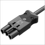 ADELS AC 166 ALCGS315 100 AANSLSN MALE AC166 3X1.5 1M ZW