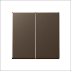 JUNG A 1702 MO TASTAFDEKKING A500 2V MOKKA