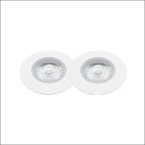 INTERLIGHT ILCBSET27W LED SPOT DIM 2X4W 2700K WT1SE