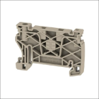 WEIDMULLER AEB 35 SCL1 V0 END BRACKET WEMID DARK BEIGE