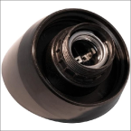 CORODEX 743 ZWART SCHROEFRAND 60W SCHUIN E27 ZW