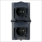 KOPP 136915009 WCD 2V RA DEKS IP44 VERT ANT