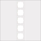 KOPP 407229008 AFDEKRAAM 5V HLD WIT HK07 PURE