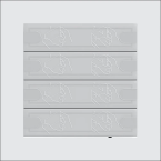 GIRA 5004028 KNX TASTSENS4 KOMF 4V TS4 ANTR