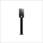 ABL 100000245 ZUIL POLE SLIM VOOR N WALLBO