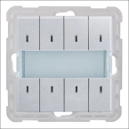 PEHA KNX BUSTASTER 8 FACH KNX BUS DRUKKNOP 8VOUDIG NOVA