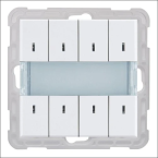PEHA KNX BUSTASTER 8 FACH KNX BUSDRUKKNOP 8VOUDIG NOVA