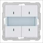 PEHA KNX BUSTASTER 4 FACH KNX BUS DRUKKNOP 4VOUDIG NOVA