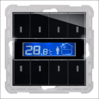 PEHA KNX THERMOSTAT NOVA KNX THERMOSTAAT NOVA PIANO ZWA