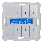 PEHA KNX THERMOSTAT NOVA KNX THERMOSTAAT NOVA ALUMINIUM