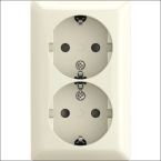 ABB BUSCH 202 EAPBJ522 WCD RA KV DUBBEL OPB BAP WT