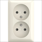 ABB BUSCH 202 APBJ522 WCD KV DUBBEL OPB BAP WT