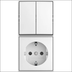 ABB BUSCH 2601520 EAPBJ524 WCD COMB RA SERIE OPB AWT