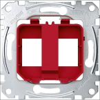 SCHNEIDER MEG45660006 SOKKEL DRAAGPLAAT RJ45 2V RD