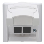 KOPP 109902001 BEH LEEG 2X RJ45 IP44 WT BLUE