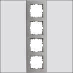 KOPP 407147007 AFDEKRAAM 4V STAAL HK07 PURE