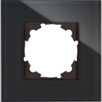 KOPP 405305001 GLASAFDEKR 1V ZWART HK07