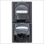 KOPP 131415009 WCD 2V RA DKS BEDR VER IP44 AN