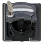 KOPP 104015009 WCD 1V RA IP44 SLOT 6 ANT BLUE