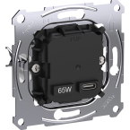 SCHNEIDER MTN43660130 MERTEN USB CHARGER 60W 1X USB