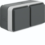 HAGER WNC144 WCD 2V HOR MET BEH W1 ECO GR