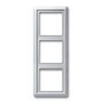 ABB BuschJaeger AllWeather IP44 Afdekraam 210333 Aluzilver