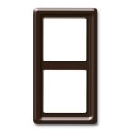 ABB BuschJaeger AllWeather IP44 Afdekraam 210231 Bruin