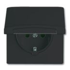 ABB BuschJaeger AllWeather IP44 Wandcontactdoos 20 EUGK35101 Antraciet