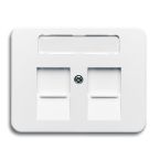 OUTLET ABB BuschJaeger Alpha Centraalplaat RJ45 180024G