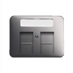 OUTLET ABB BuschJaeger Alpha Nea Centraalplaat RJ45 180020