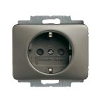 OUTLET ABB BuschJaeger Alpha Nea Wandcontactdoos 20 EUC20503 Platina