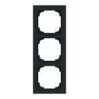 ABB BuschJaeger Art Linear Afdekraam 172345M Zwart mat